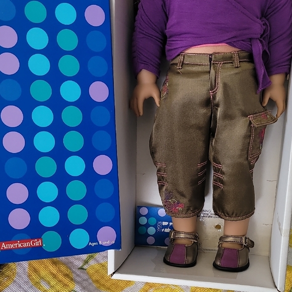 American Gir MARISOL l Doll in Purple Top and Brown Pants - Picture 2 of 12